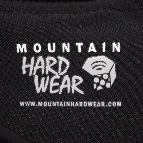 MOUNTAIN HARDWEAR Black Nylon Blend Elastic Waist Capri Pants Size M - Picture 7 of 9